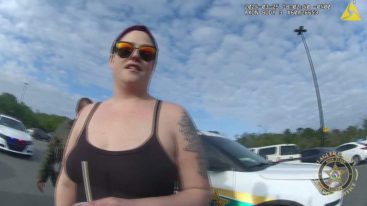 Woman rats herself out after shoplifting